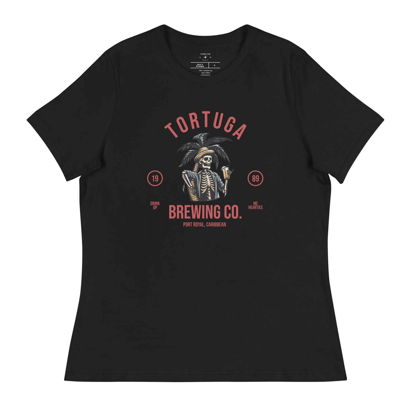 Tortuga Brewing Co. | Ladies Skeleton Tee