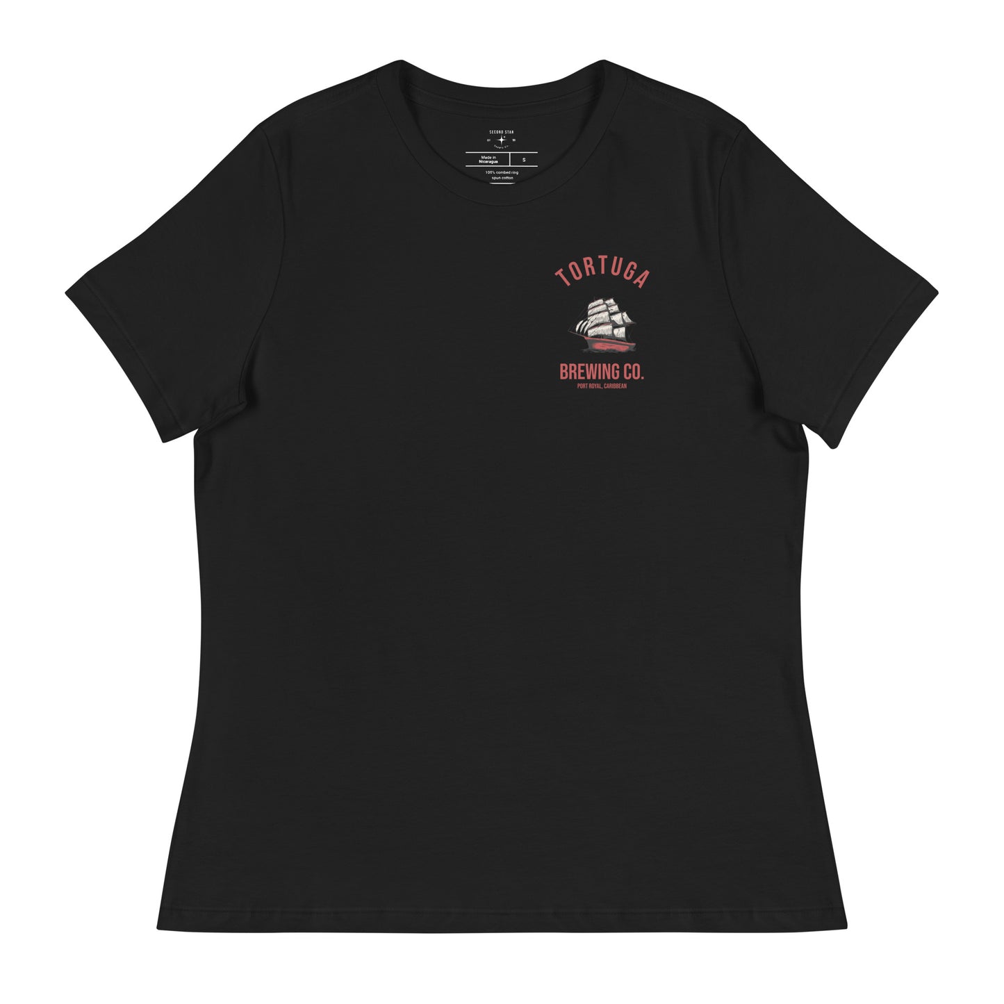 Tortuga Brewing Co. | Ship Front Logo Ladies Tee