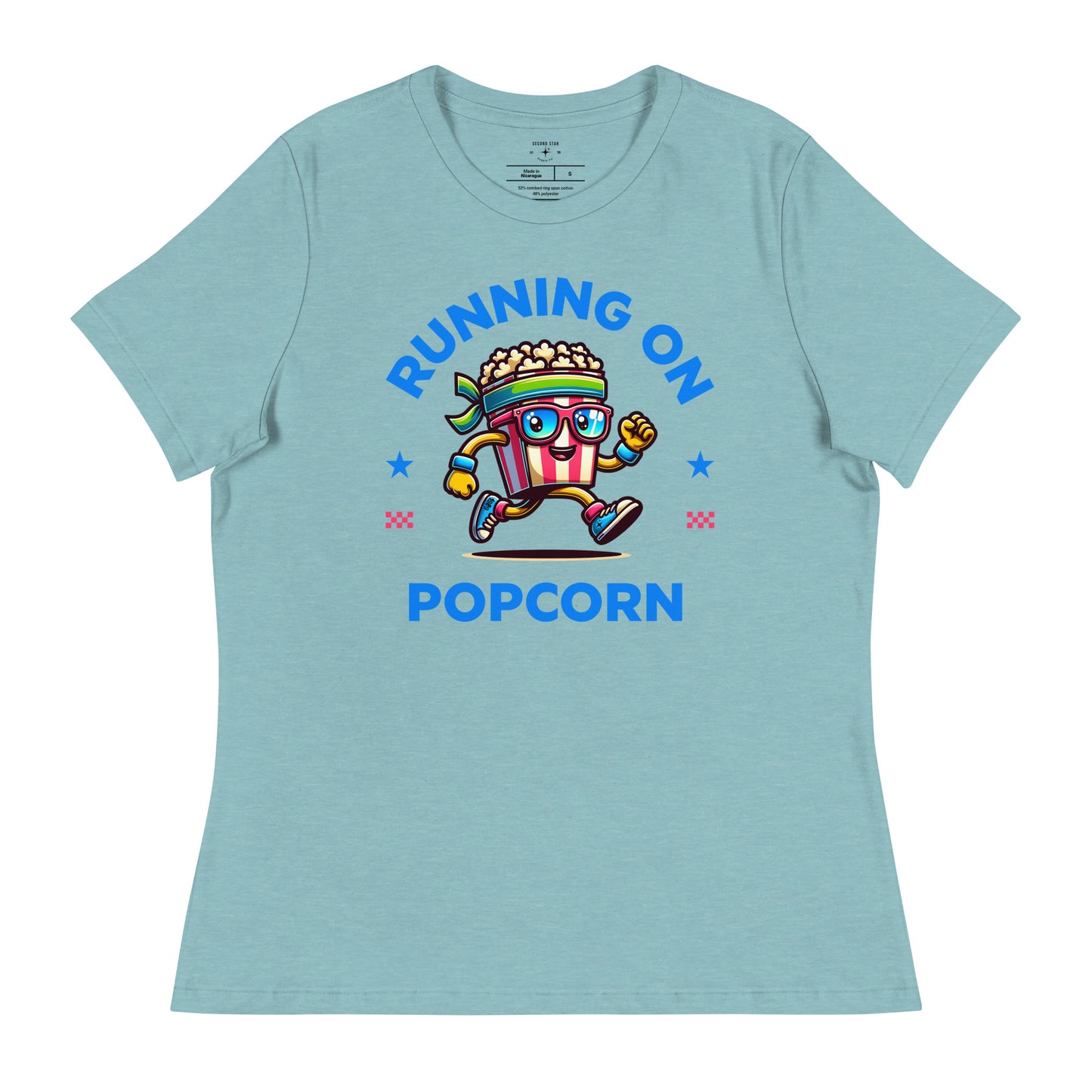 Running On Popcorn | Ladies Tee