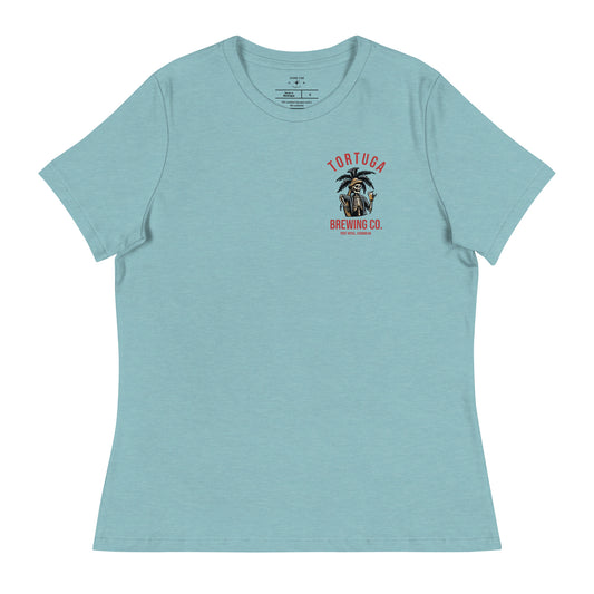 Tortuga Brewing Co. | Skelly Front Logo Ladies Tee