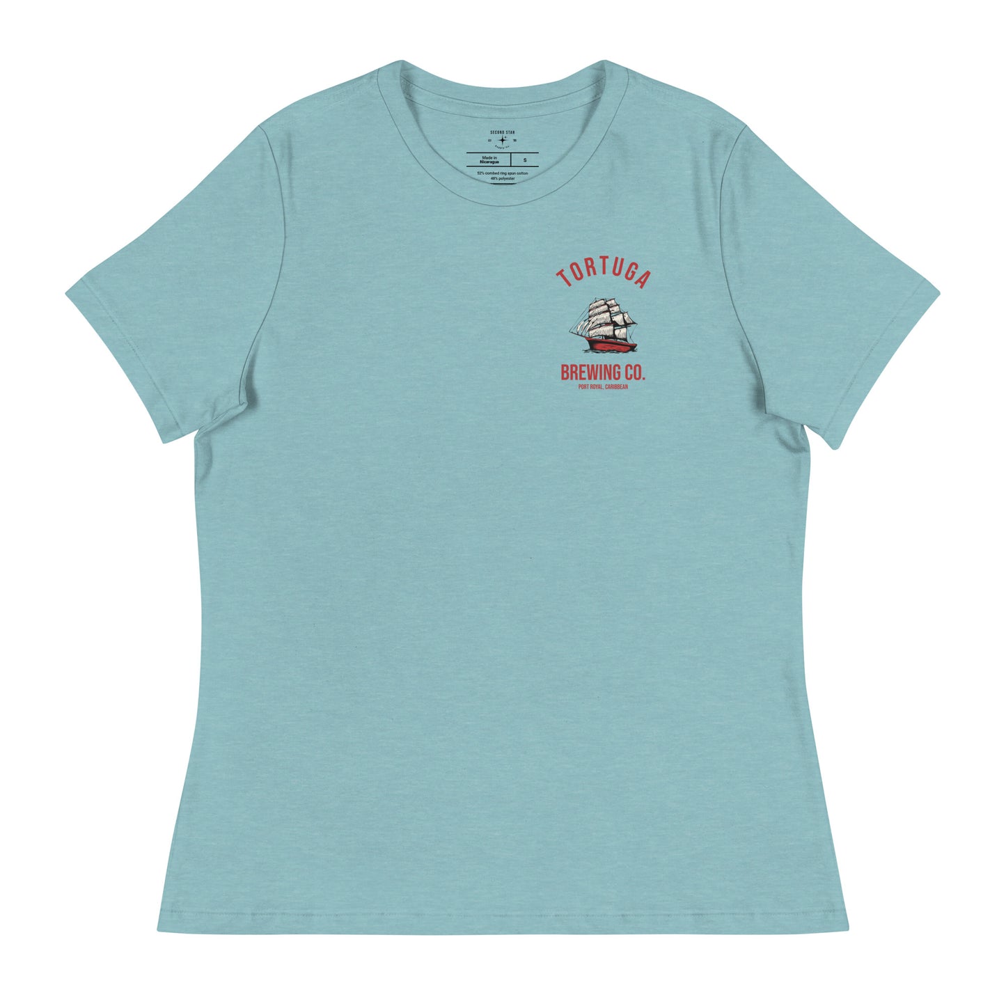 Tortuga Brewing Co. | Ship Front Logo Ladies Tee