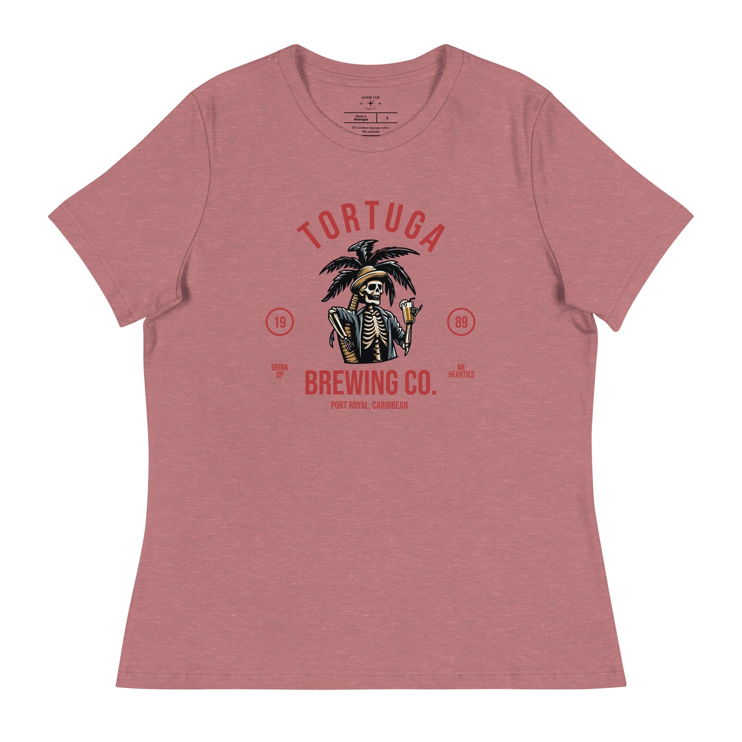 Tortuga Brewing Co. | Ladies Skeleton Tee