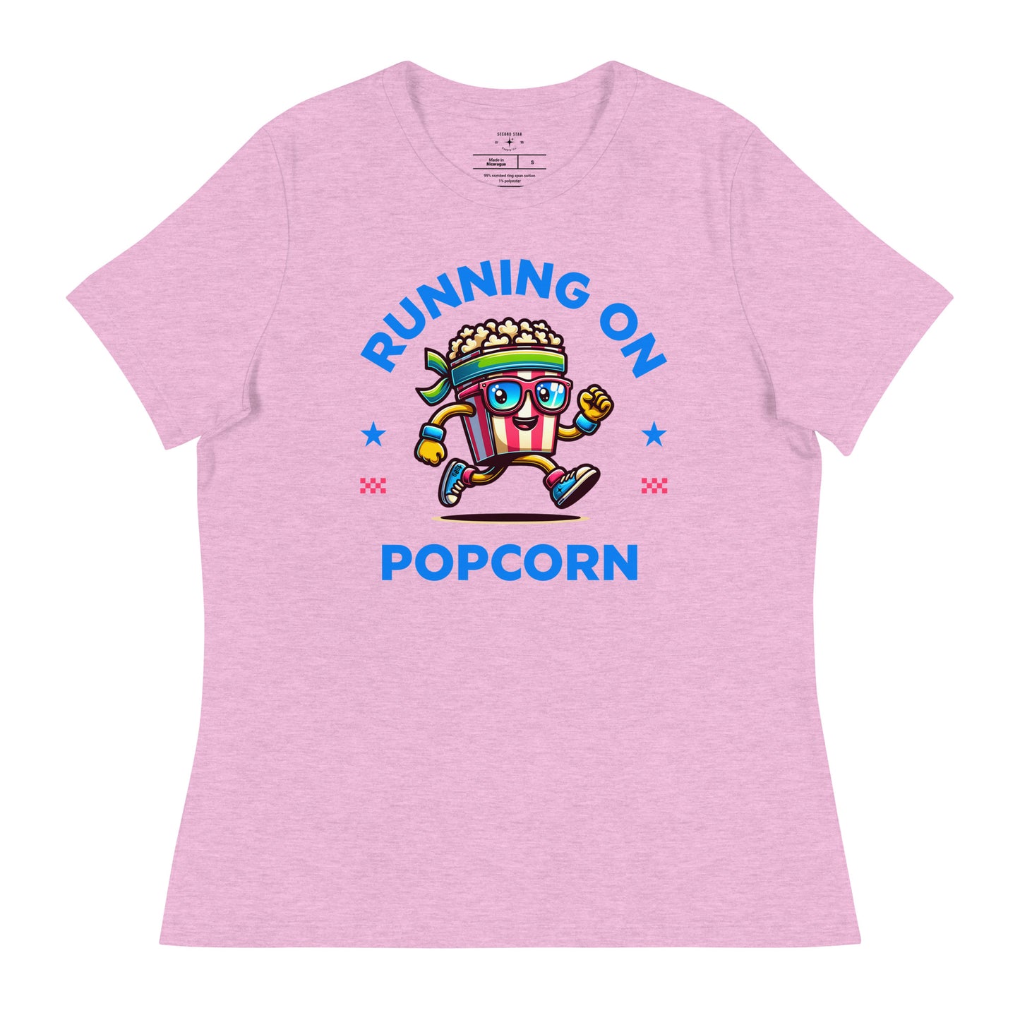 Running On Popcorn | Ladies Tee