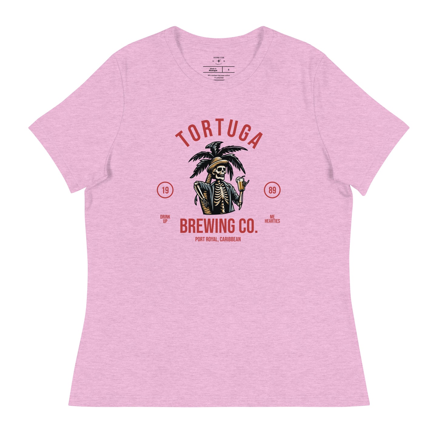 Tortuga Brewing Co. | Ladies Skeleton Tee