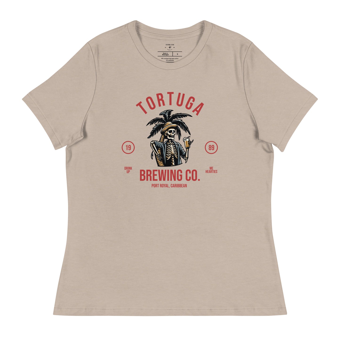 Tortuga Brewing Co. | Ladies Skeleton Tee