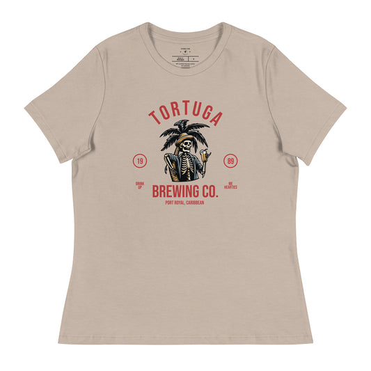 Tortuga Brewing Co. | Ladies Skeleton Tee