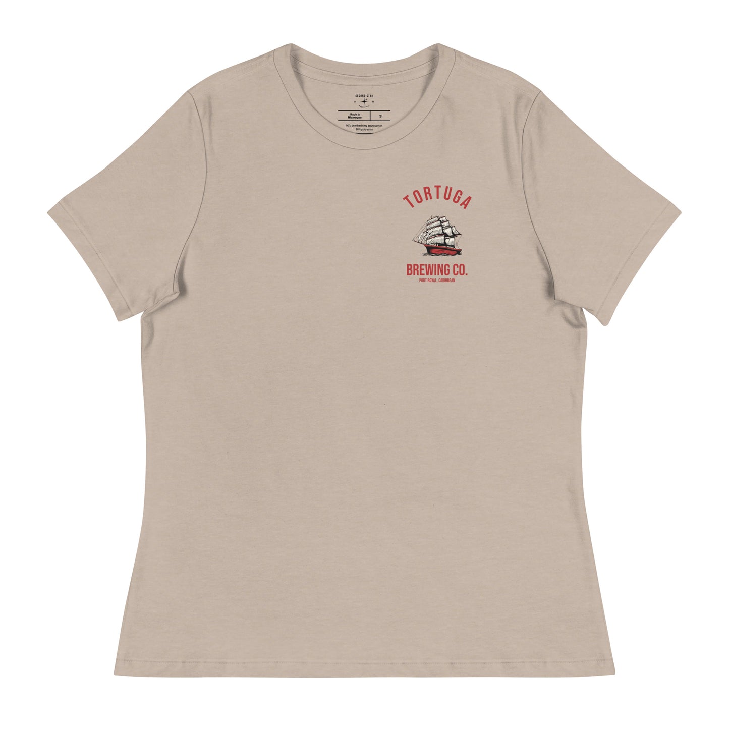 Tortuga Brewing Co. | Ship Front Logo Ladies Tee