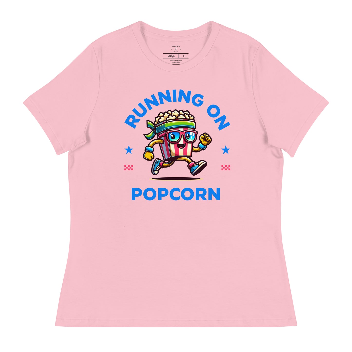 Running On Popcorn | Ladies Tee