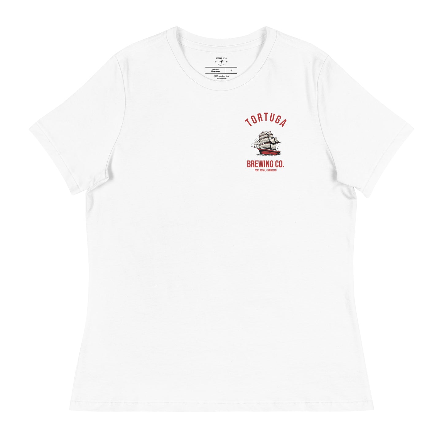 Tortuga Brewing Co. | Ship Front Logo Ladies Tee